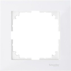 Rahmen 1-fach polarweiss M-Pure Schneider Merten MTN4010-3619