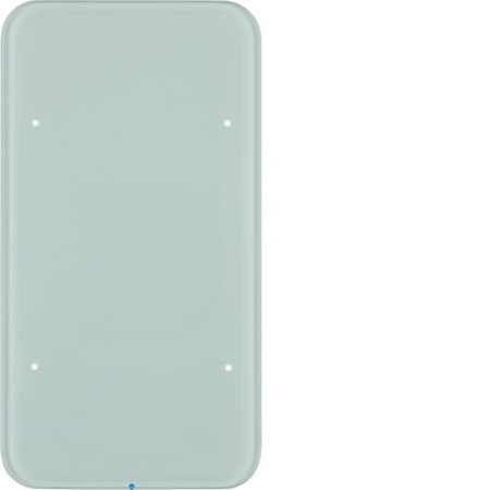 Touch-Sensor 2fach Komfort R.1 Glas polarweiß Hager 75142860
