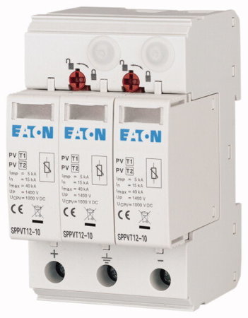 Überspannungsschutz typ 1+2 1000VDC SPPVT12-10-2+PE 177256 Eaton