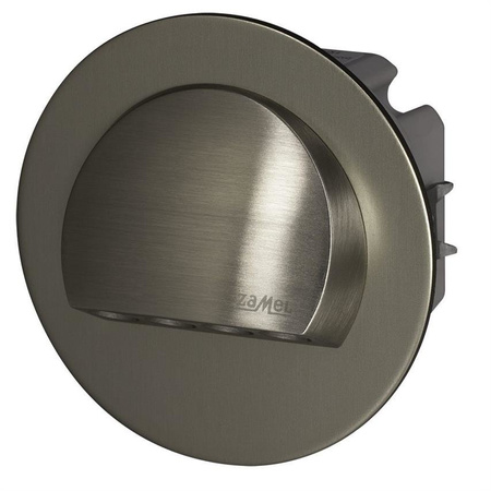 LED-Leuchte Rubi Unterputz 230V AC, Edelstahl, warmweiß 09-221-22 Ledix Zamel