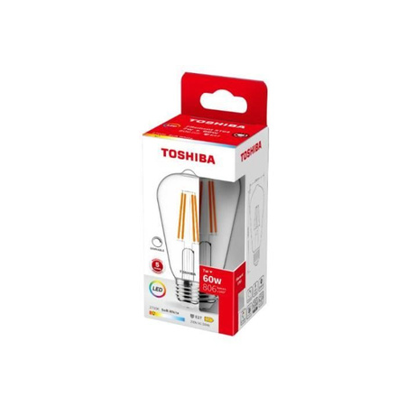 FILAMENT ST64 E27 7W 2700K DIM TOSHIBA LED-Lampe
