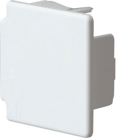 Endstück 40x40mm weiß tehalit.LF Hager